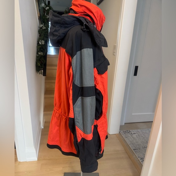 Rare Vintage The North Face Extreme Gear Orange and Black Pull Over Jacket XL - Picture 2 of 10
